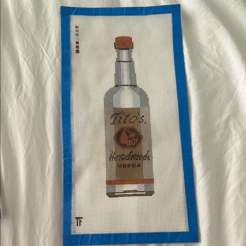 Needlepoint Canvas with Tito's Design